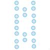20x Ceramic Aquarium Carbon Dioxide Diffuser Disc Replacement