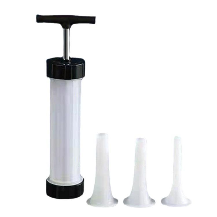 Manual Sausage Stuffing Machine Handheld Sausage Maker Tool Syringe for Homemade Sausage Kitchen Gadget for Party Food Crafting