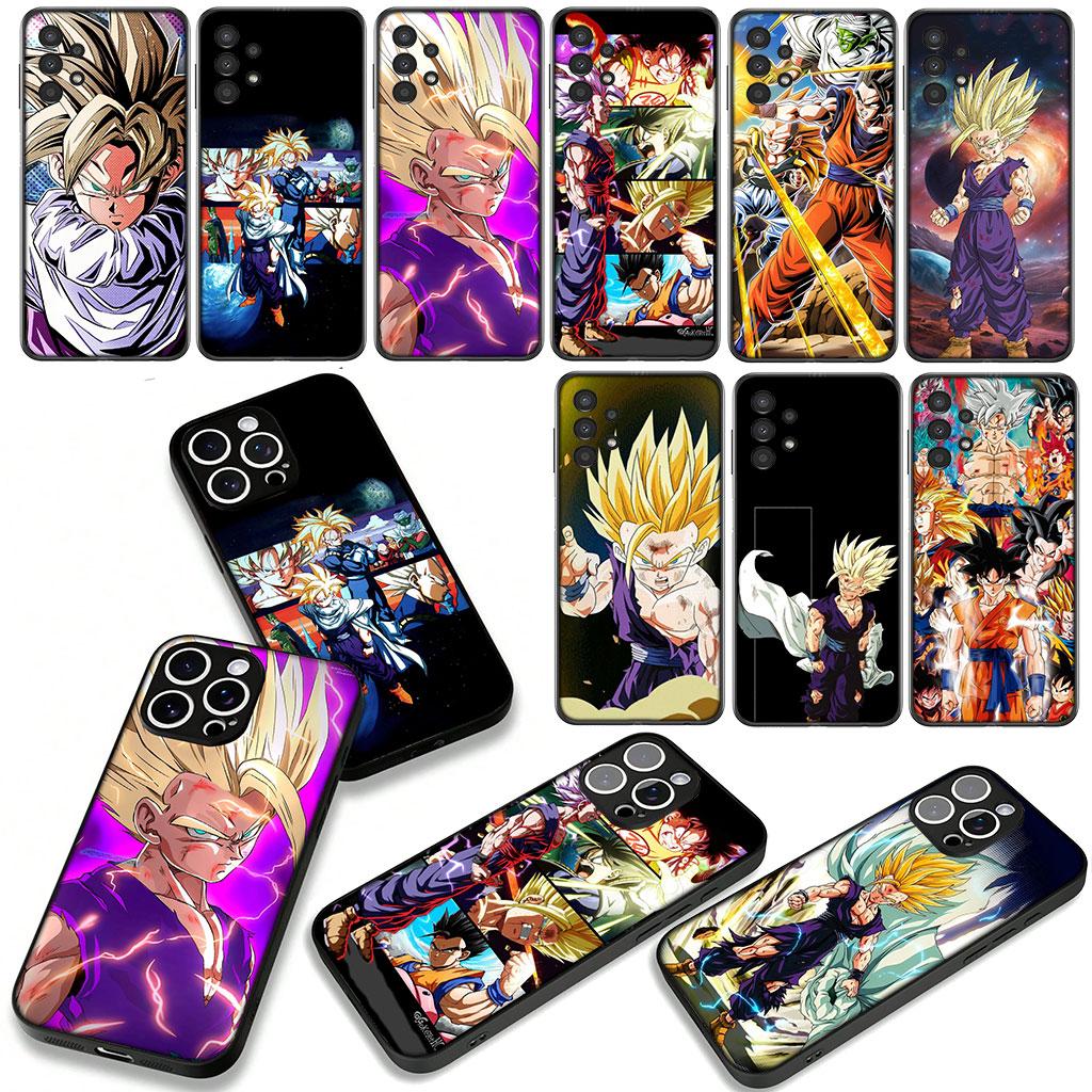 Cover for Apple iPhone 16 15 14 Plus 13 12 Mini 17 Pro Max + ProMax 16E Air 16+ 15+ Coque Phone Case Dragon Gokus Ball Son Gohan