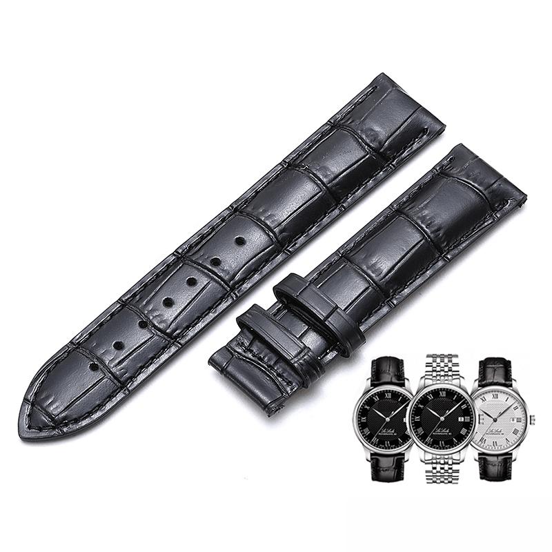 Echtes Leder Uhrenarmband für Tissot Le Locle T41 T006 PRC200 Uhrenarmband 18 19 20 22mm Armband Kostenloser Versand
