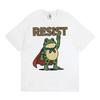 Rolig Resist Portland Groda Protest Mot Klassisk T-shirt Unisex Mode Humor Lös Överdimensionerad T-shirt Herr Sommar Toppar T-shirts