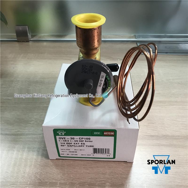 SPORLAN Thermal Expansion Valve for Air Conditioning & Refrigeration System OVE-30-CP100 OVE-30-CP100