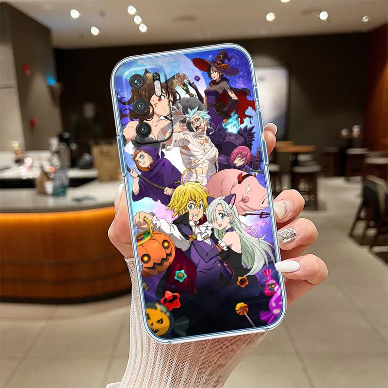 RE52 S-Seven D-Deadly Sin Transparent Phone Case for Samsung Galaxy A04 A04S A14 A23 A34 A54 M23 M33 M52 M53