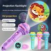 Cartoon Kids Projection Flashlight Mini Projector Baby Early Education Toy Children Learning Toy Gift