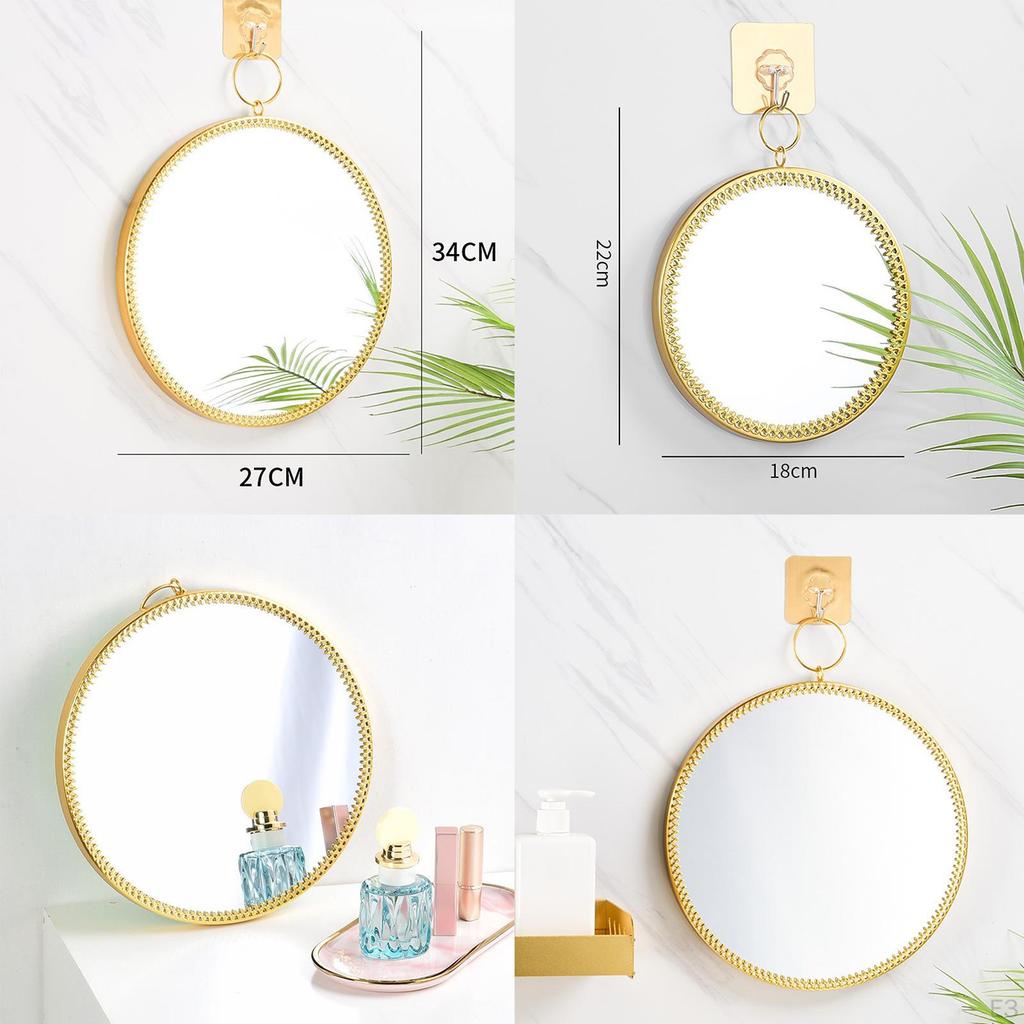 Bathroom Mirror Decoration Makeup for Bedroom Living Room Decor Table
