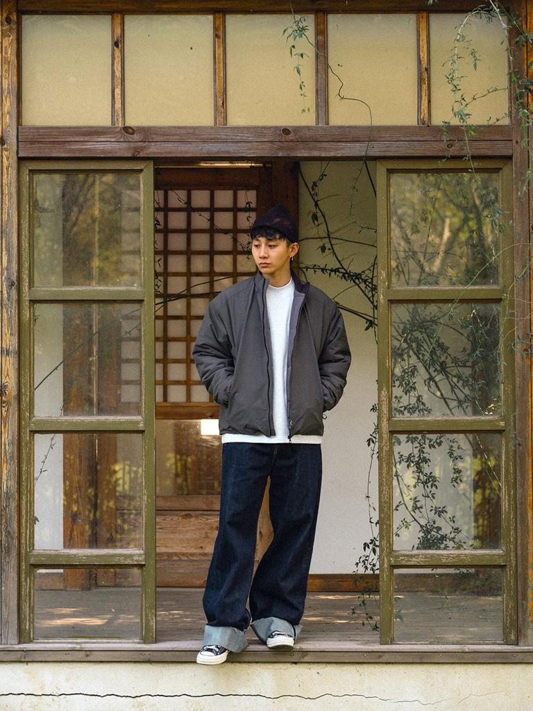 TRS Men's 25AW Water-Repellent Lightweight Jacket with 3M Thinsulate and Graphene Lining