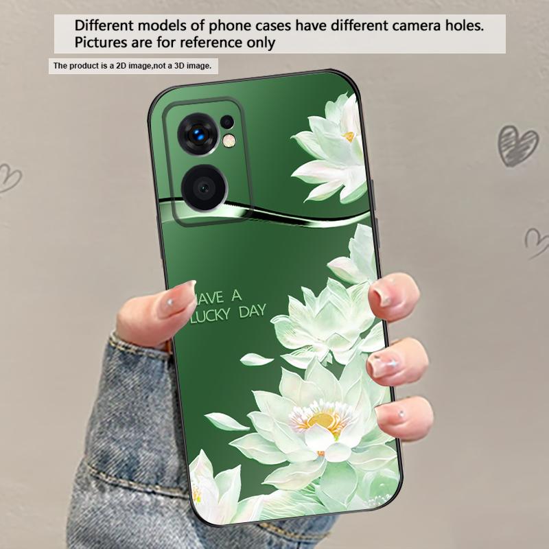 Gradient Yellow Lotus For OnePlus 8 9 11 12 13 10 Pro 9RT 8T 12R Ace 5 2V Nord CE 2 4 Lite N20 SE 30 N200 TPU Soft Phone Case