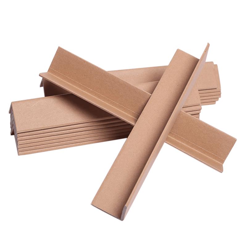 Heisidike Thickened L-shaped Cardboard Corner Protectors for Packaging