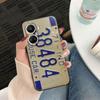 Vintage Classic License Plate Case For HUAWEI NOVA Y70 3I 7I 8I 9SE P30 Y9 HONOR 8X 9X 20 90 X5 X6B X7A X7B X8B X9 X9B X9A Case