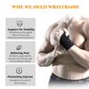 Mockery Wrist Support Band with Thumb Loops Compression Wrist Support for Fitness, Weightlifting, Tendonitis, Carpal Tunnel Arthritis, Wrist Pain