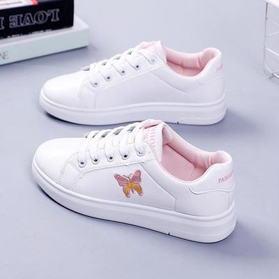 22 Frühling und Herbst neue Studenten flache lässige Sportschuhe leichte Schnürung Straßenschuhe