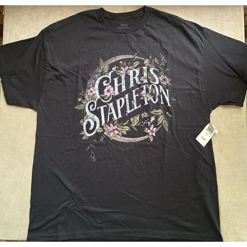 

Chris Stapleton Country Official NWT Black Concert T Shirt Mens XL S разноцветный