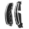 Kühlergrill-Set oben unten Chrom 94516090 95405770 Ersatz für Chevy Cruze J300 2015 bis 2016