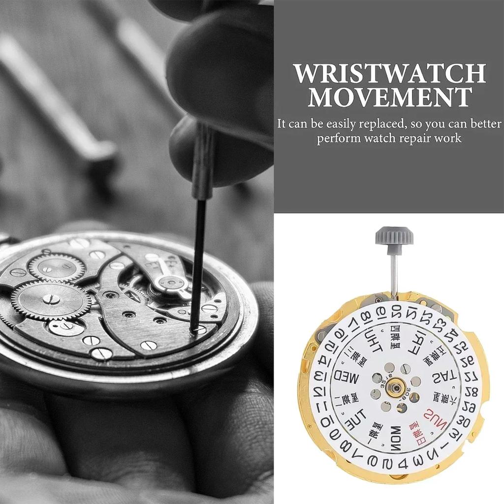 Miyota 8215 Mechanisches nh34 nh35 21 Steine Automatikwerk GMT Datum Doppelte Kalendereinstellung Präzisions-Uhrenzubehör