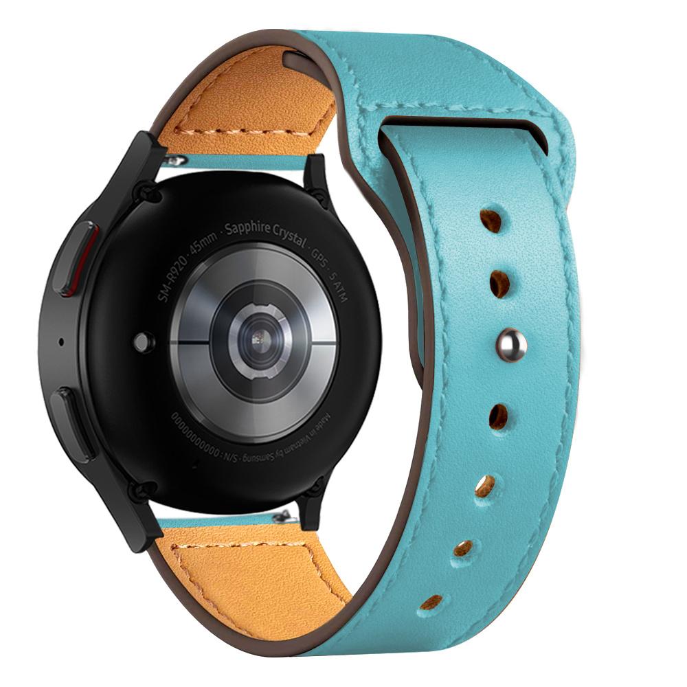 20mm 22mm Band For Samsung Galaxy watch 4/7/5 Pro/6/classic/Gear s3 40mm 44mm Leather bracelet correa Huawei GT/2e/3/4/5 straps