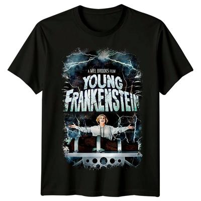 Der junge Frankenstein (1974) Vom Filmposter inspiriertes T-Shirt Retro 70er Jahre T-Shirt Unisex