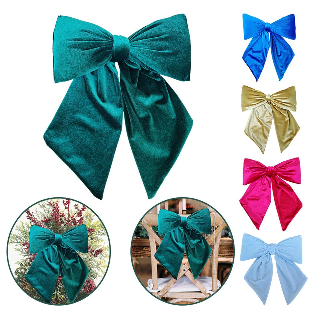 Christmas Bow Tie, Christmas Decoration, Plush Large Bow Tie, Christmas Tree Decoration