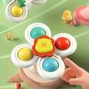 3pcs Children's Bath Play Suction Rotating Toy Y2K Cartoon Sensory Toy, Rotating Puzzle Toy with Bath Time Fun Gift Cartoon Sensory Toy,