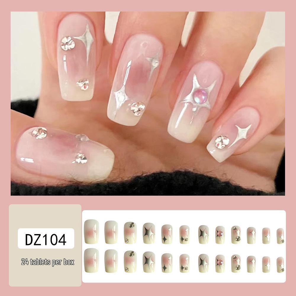 Schmetterling Strass Gel Aufdrückbare Nagelkunst Patches