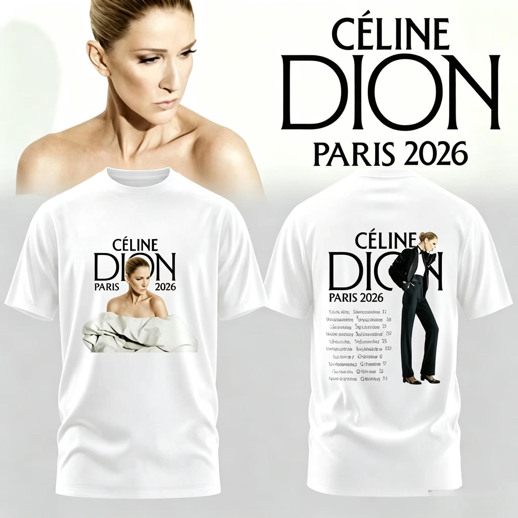 Celine Dion Parīze 2026 Fanu Tūre