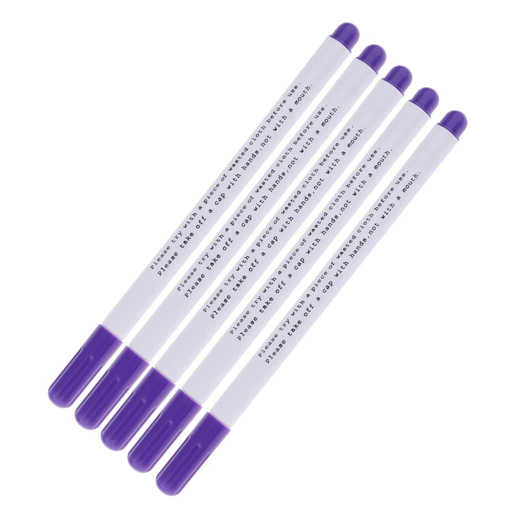 Fabric Marker Water Erasable Pen Plastic Textile Marking Tool for Cross Stitch and Dress Making