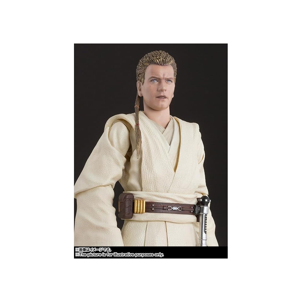 TAMASHII NATIONS S.H.Figuarts STAR WARS: The Phantom Menace Obi-Wan Kenobi (Episode I) (Rerelease) Approximately 155mm PVC & ABS Painted Movable Figur