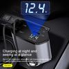 120W 4-in-1 USB-C Fast Car Charger, Retractable Cigarette Lighter Adapter for iPhone Samsung Huawei Xiaomi – Quick Charge