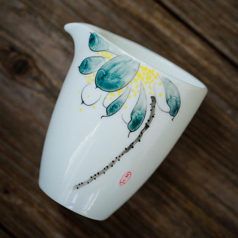 Hand-Painted Ceramic Kung Fu Tea Set