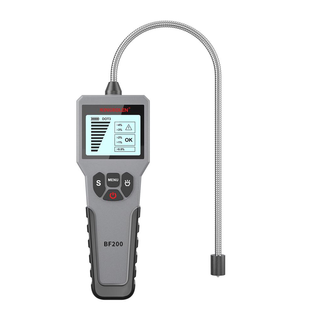 Tester Digitale Liquido Freni Auto Strumento Olio Freni Auto BF200 DOT3 DOT4 DOT5.1 Indicatore LED Display di Controllo Strumento Olio Auto PK BF100
