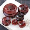 Natural Wooden Crystal 1Pcs Retro Ball Base Durable Pest Control Collection Home Decor Sphere Stand Bracket Holder Decoration