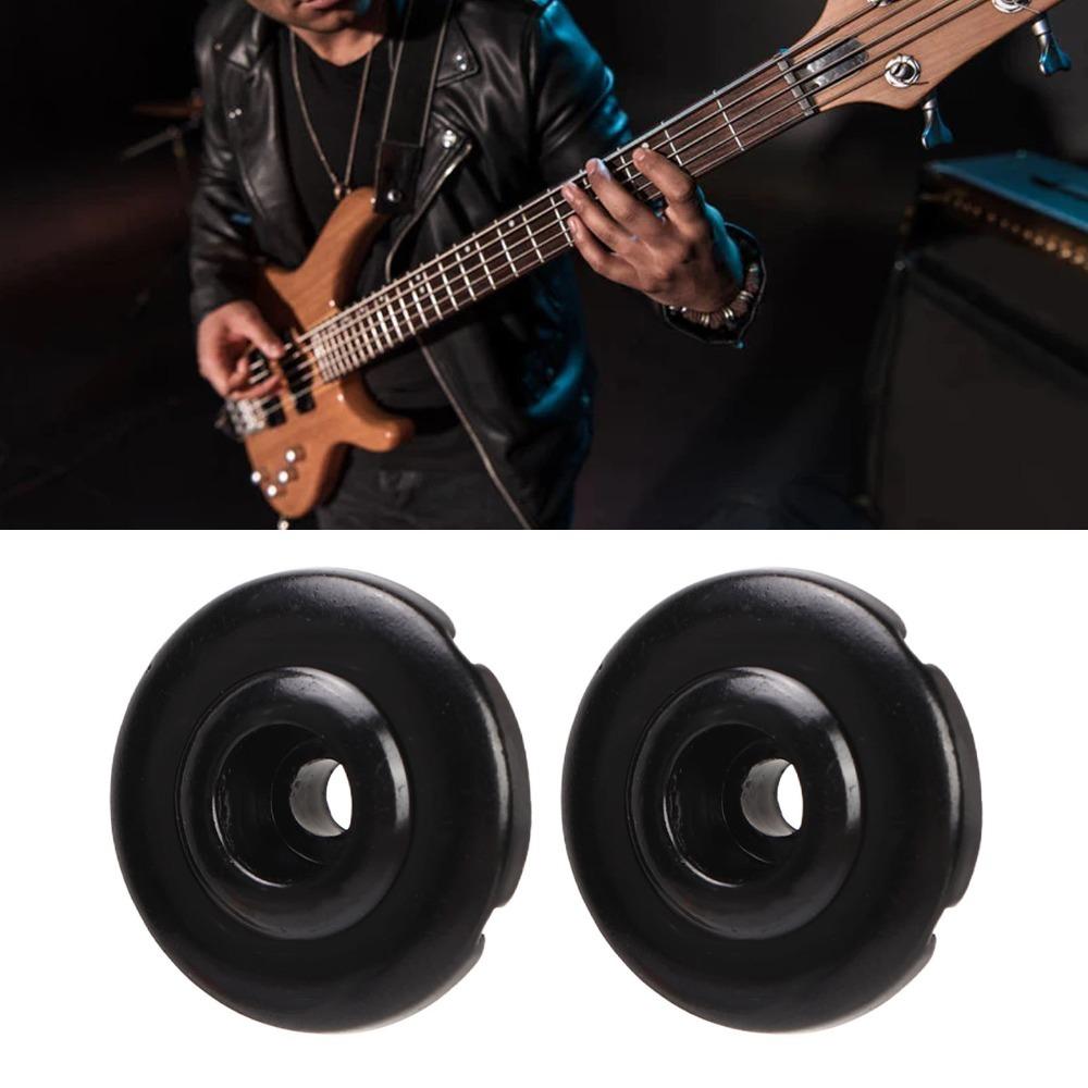 2PCS Black Silver Golden Bass Guitar String Trees Friction Reducing String Retainer For Bass Guitar чёрный