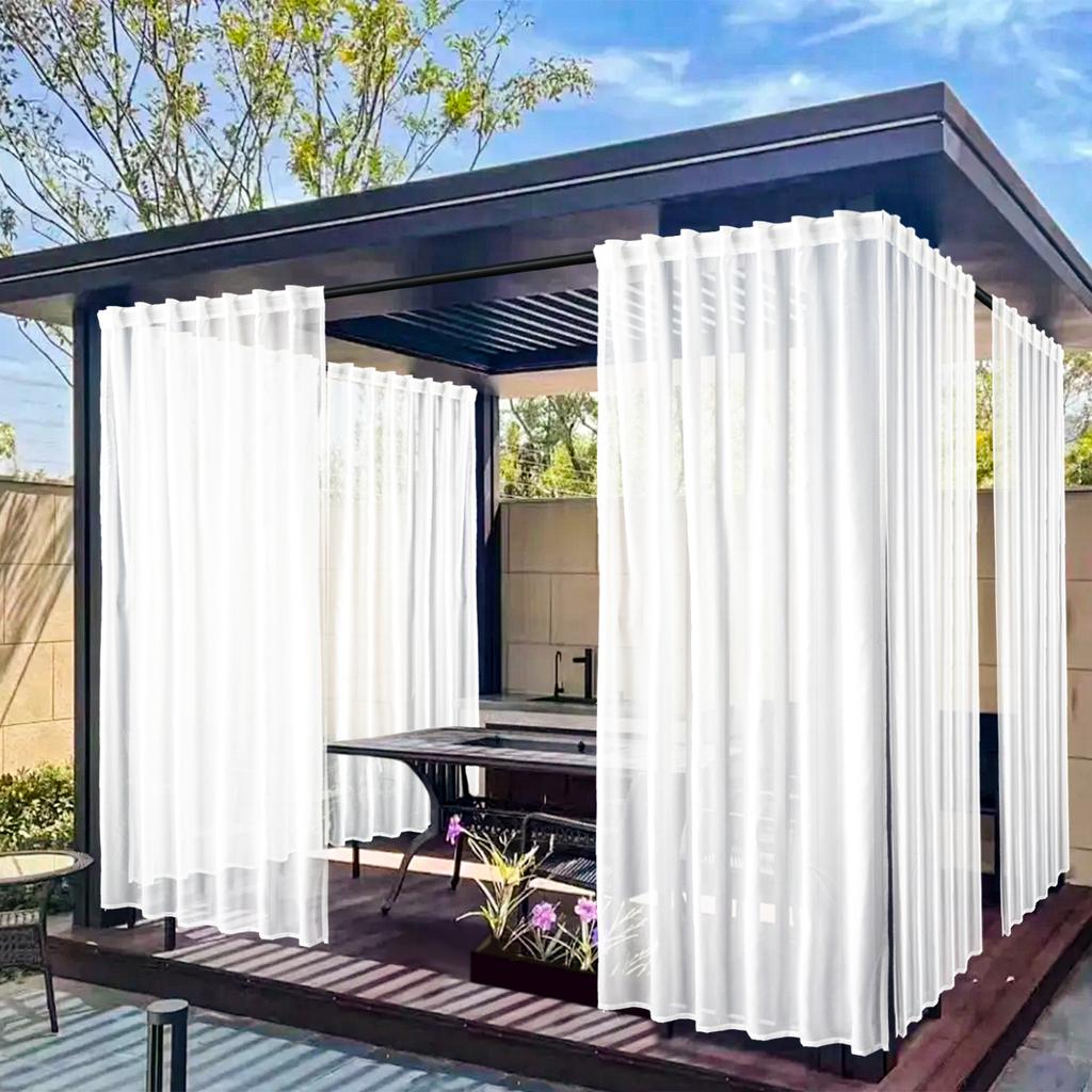 Wasserdichte Fenstermatte Terrasse Außenpavillon Transparenter Sichtschutz Vorhang Außen Fertigprodukt Selbstbau Vorhang