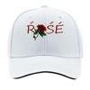 Artistic Red Blue Rose Home Decor Hip Hop hat Fashion Outdoor Sports Sandwich Baseball Cap