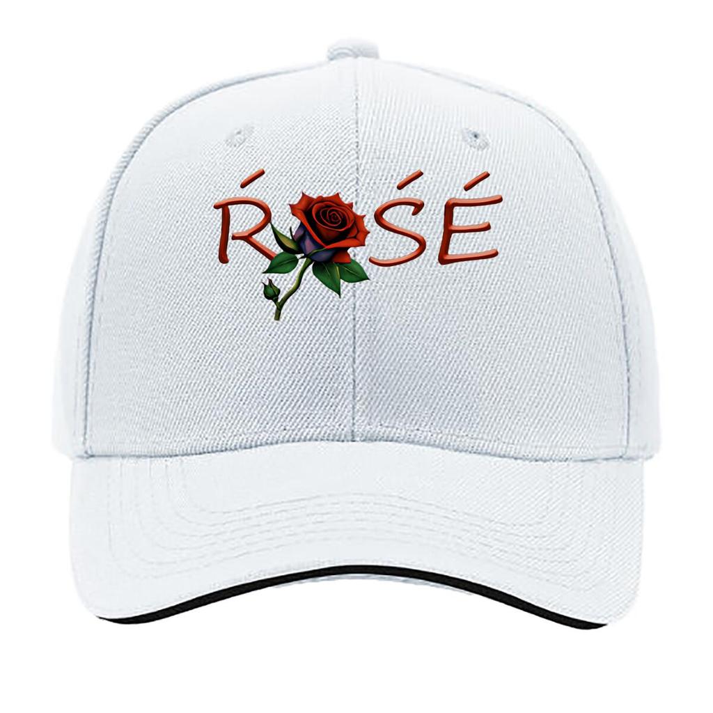 Artistic Red Blue Rose Home Decor Hip Hop hat Fashion Outdoor Sports Sandwich Baseball Cap