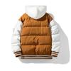 Pánské a dámské zimní zesílené přikrývky Studentský pár Trend Falešné dvě přikrývky s kapucí