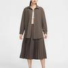 Nike Dri Fit Shirt Women's Ore Gray/Baroque Brown HQ0237-004