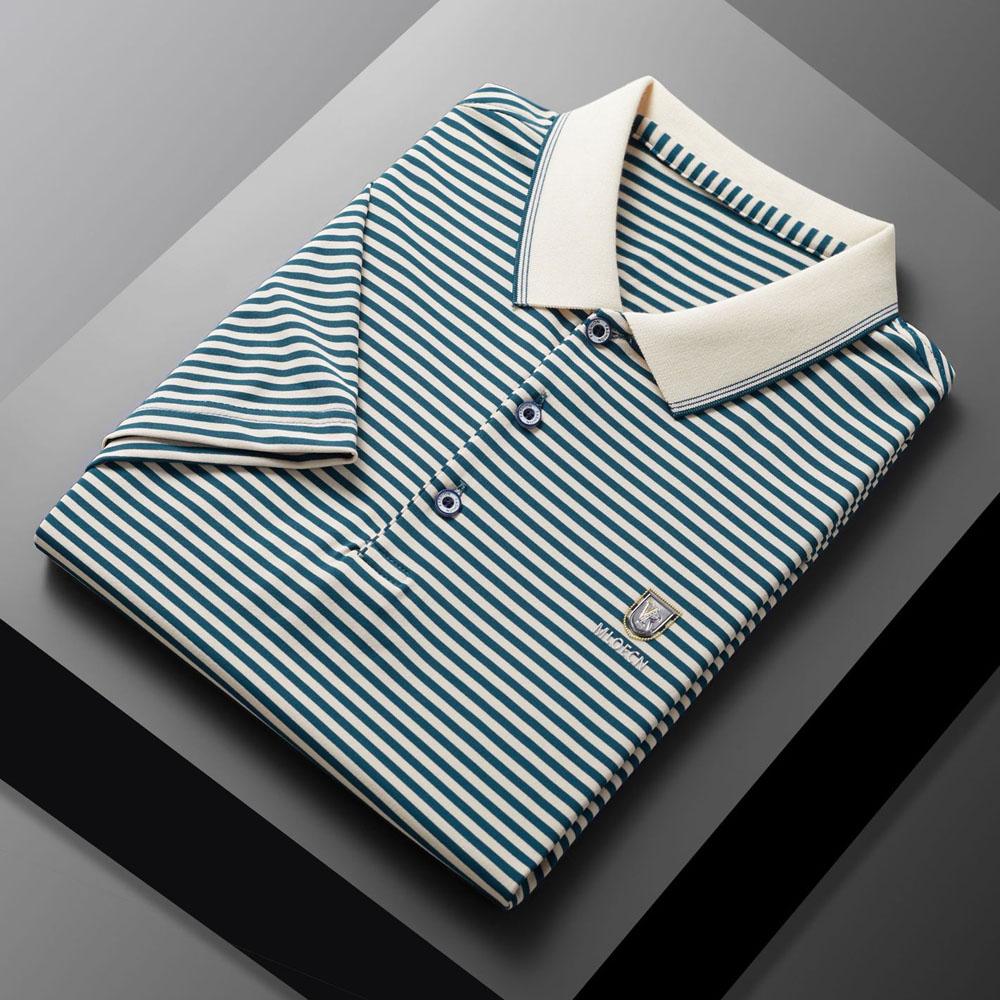 

Летняя одежда, мужские и женские объемные хлопковые футболки в полоску с короткими рукавами размера 4XL, топы, блузки, уличная одежда 4XL зелёный