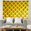 Yellow mouse Stained Glass Tapestry Hanging for Bedroom,Livingroom, Playroom,Decor Art Room Wall Tapestry Holiday and Birthday Gifts