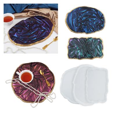 Harz-Untersetzer-Formen, mehrere Formen, Silikon-Untersetzer, Harz-Formen, Tassen-Pads, Formen, Silikonmaterial für Epoxidharz-Guss