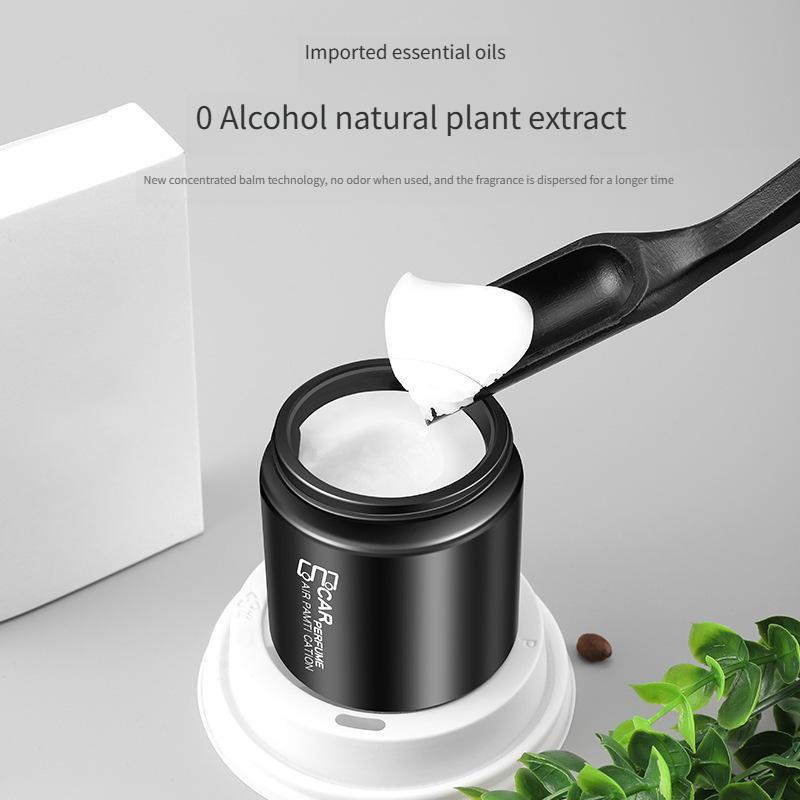 1 Balení Osvěžovač Vzduchu do Auta Volvo Pevný Balzám Parfém Osvěžovač Vzduchu Dlouhotrvající Difuzér Parfému Kolínská Vůně Citronu a Osmanthu