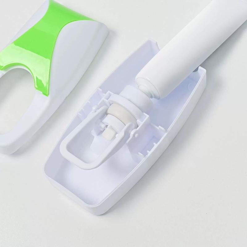 Banyo Seti: Diş Fırçası Tutuculu Otomatik Diş Macunu Dispenseri