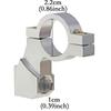 HANSWD Motorcycle Bicycle Mirror Bracket Adapter Aluminum 2.2cm/0.86'' Rear View
