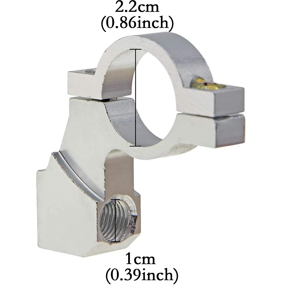HANSWD Motorcycle Bicycle Mirror Bracket Adapter Aluminum 2.2cm/0.86'' Rear View