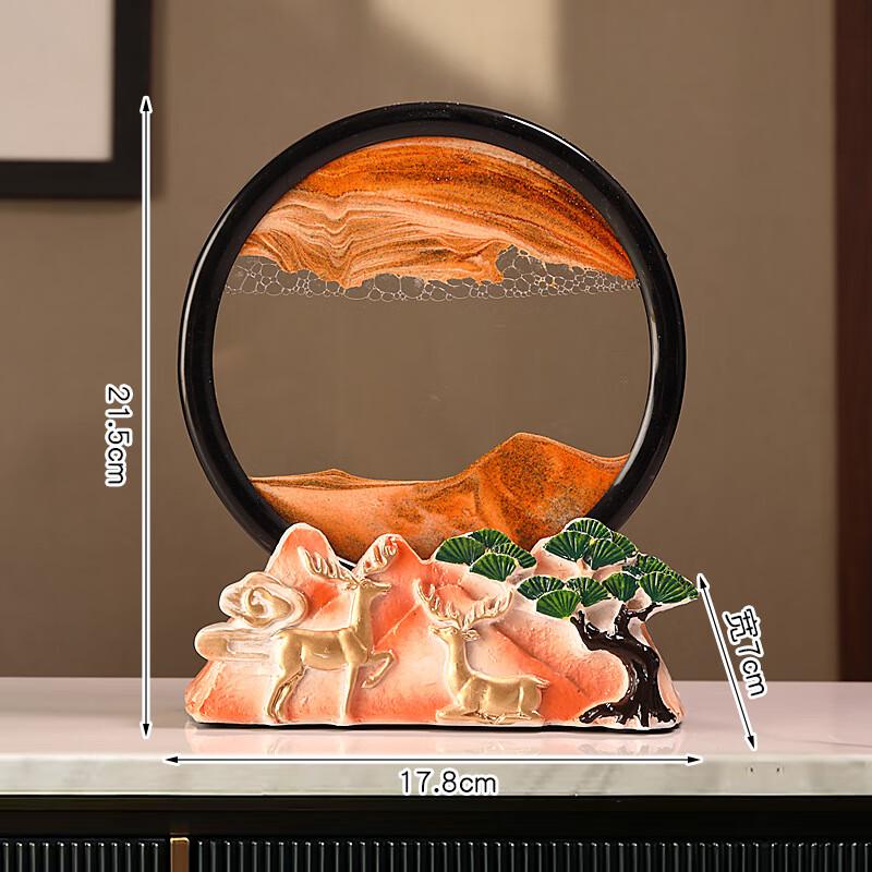 

TLAKEHO Lucky Deer Home Decor Ornament