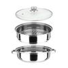 Adneny 304 Stainless Steel Multi-purpose Steamer & Soup Pot
