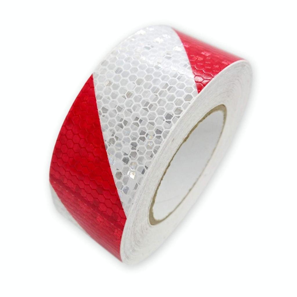 Aupur Reflective Tape, High Brightness, Reflector, 2.0 X 98.4 Ft (5 X 25 M),