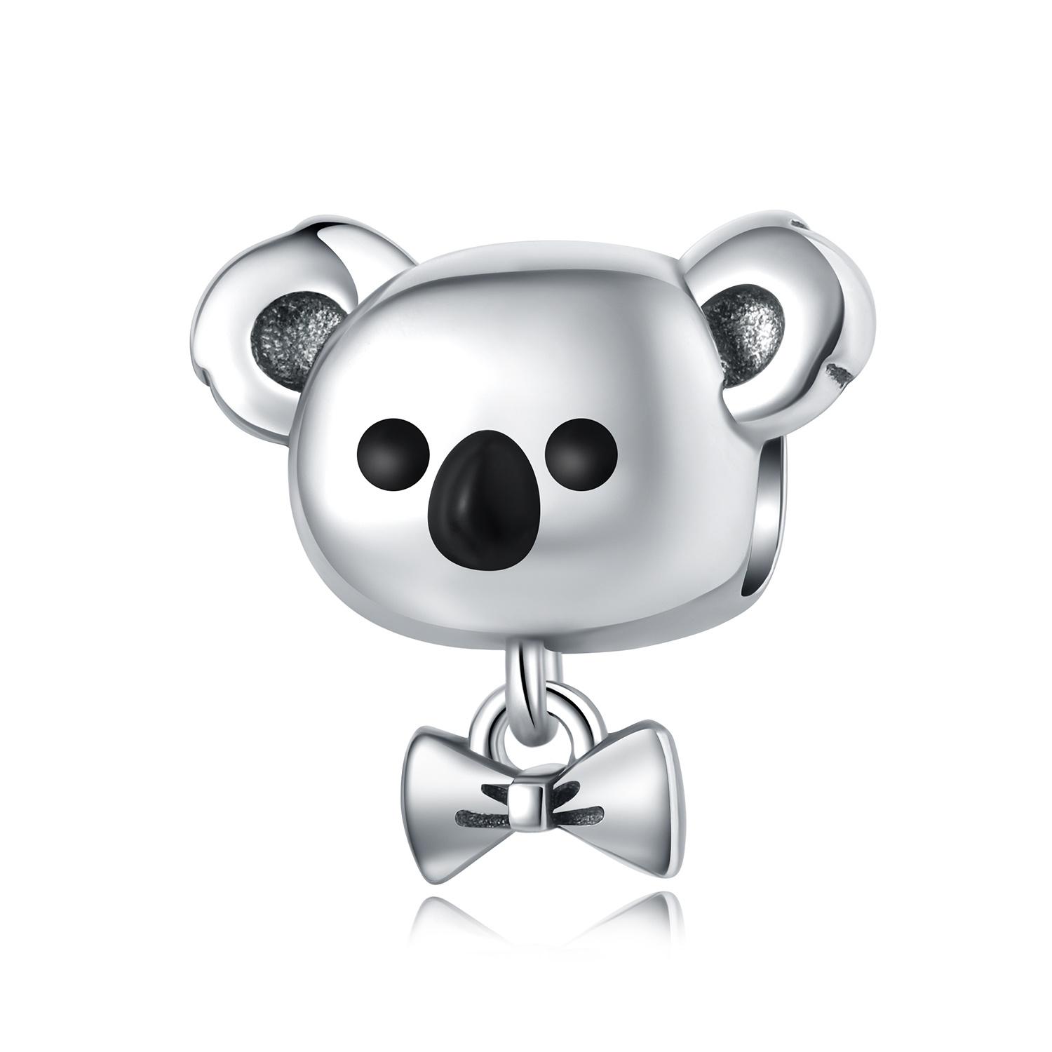 

Cute Panda Penguin Charm Bead Component Copper Metal Fun Bamboo Pandas Charm Bead Components Bead Component Pendant Bead Component Designed For Women