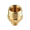 Brass Hose Adapter M22 x 15mm Male to G1/4 Threaded Connector for High Pressure Washer Spray and Pipe Couplings