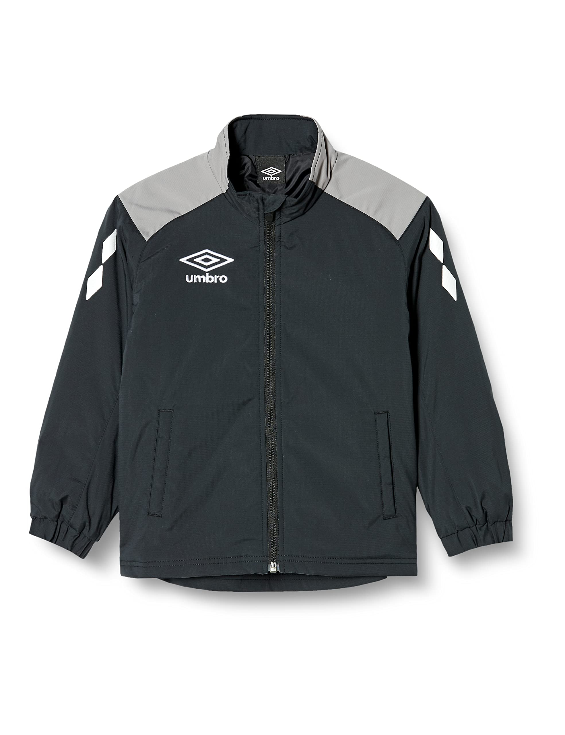 

Umbro Куртка Wind JR с утеплителем, размер 130, для мальчиков, черная, чёрный