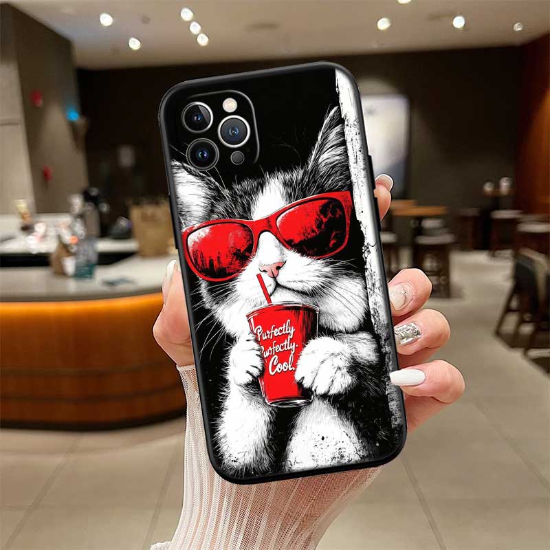 

UP20 Cat Kitten Meow New High-End Shell Phone Case for Redmi Note 13 14 Pro+ Plus A3 A3X 13X 13C 13R 14S 14C 14R Redmi Note 14 Pro+